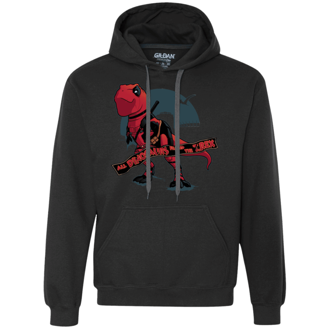 Sweatshirts Black / Small Dead Rex Premium Fleece Hoodie