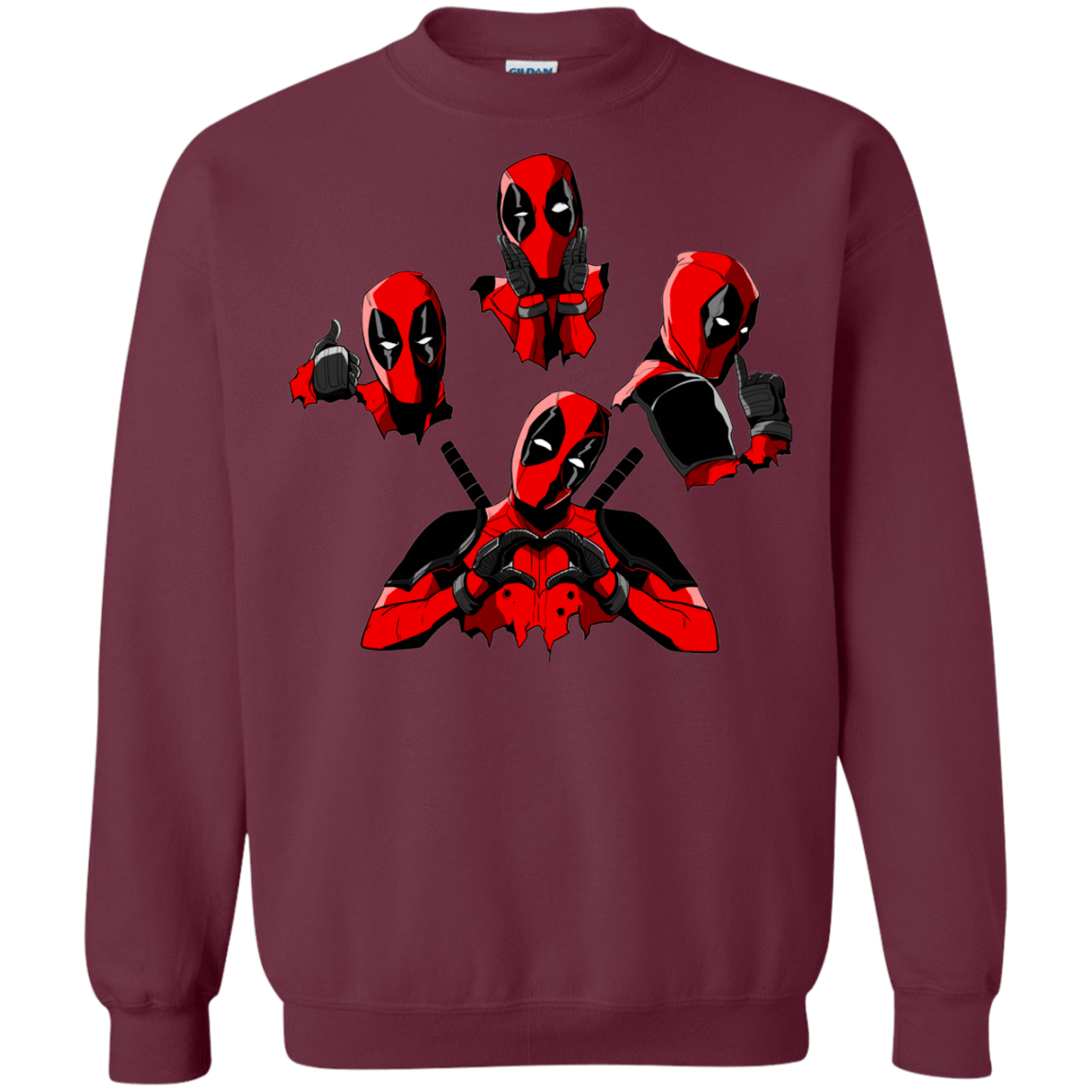 Sweatshirts Maroon / S Dead Rhapsody Crewneck Sweatshirt