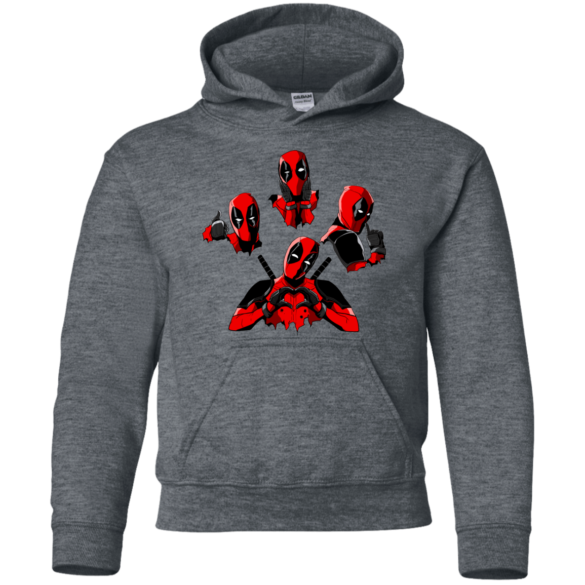 Sweatshirts Dark Heather / YS Dead Rhapsody Youth Hoodie