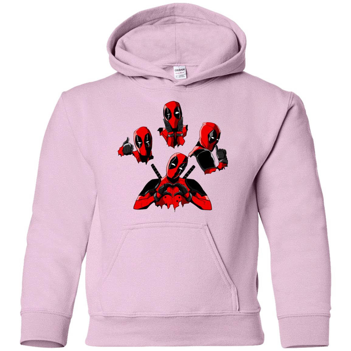 Sweatshirts Light Pink / YS Dead Rhapsody Youth Hoodie