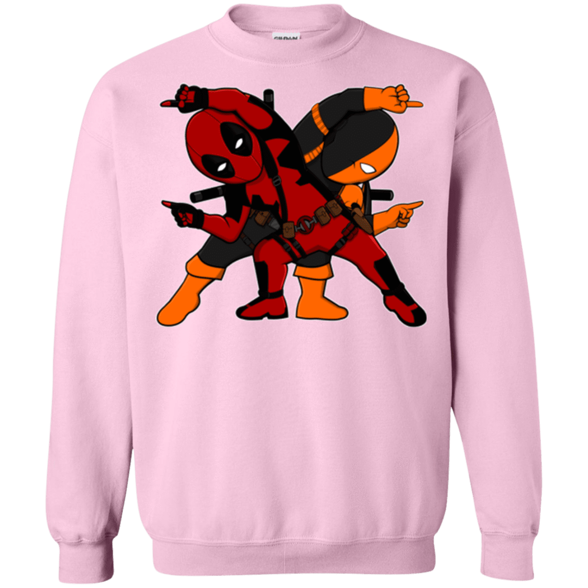 Sweatshirts Light Pink / Small Deadfusion Crewneck Sweatshirt