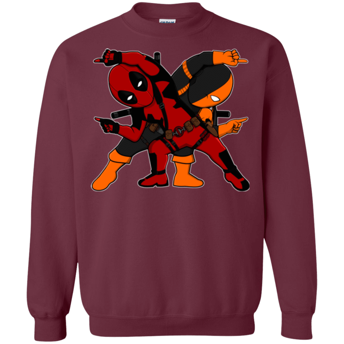 Sweatshirts Maroon / Small Deadfusion Crewneck Sweatshirt