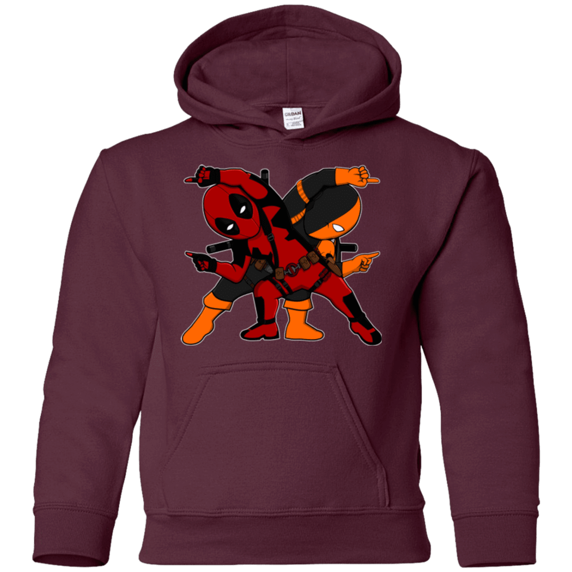 Sweatshirts Maroon / YS Deadfusion Youth Hoodie