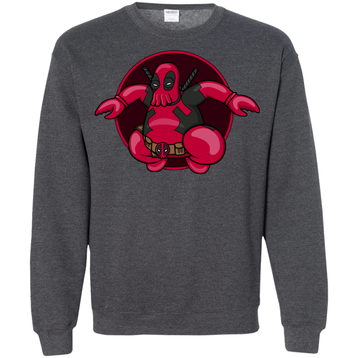 Sweatshirts Dark Heather / S Deadwhoop Crewneck Sweatshirt