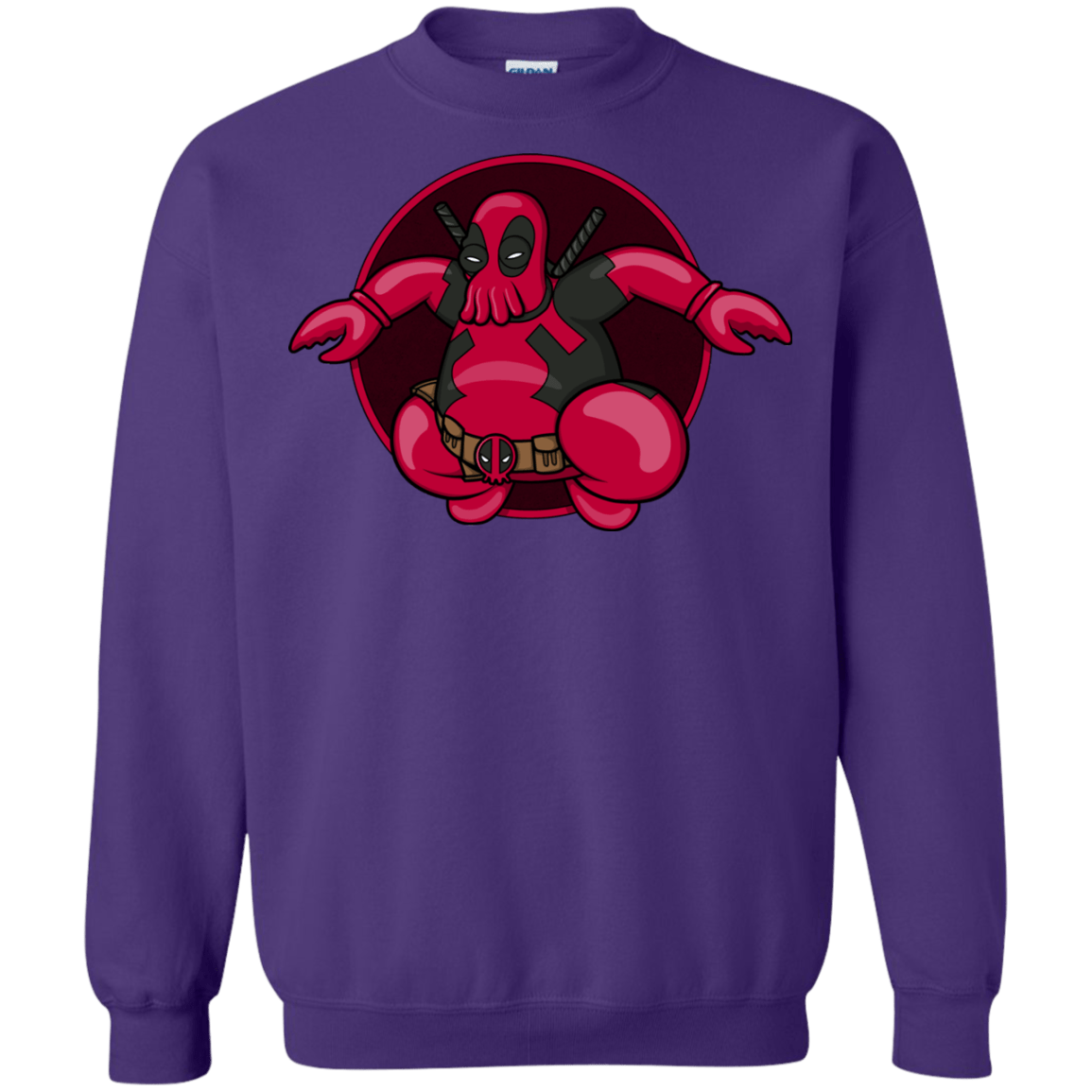 Sweatshirts Purple / S Deadwhoop Crewneck Sweatshirt