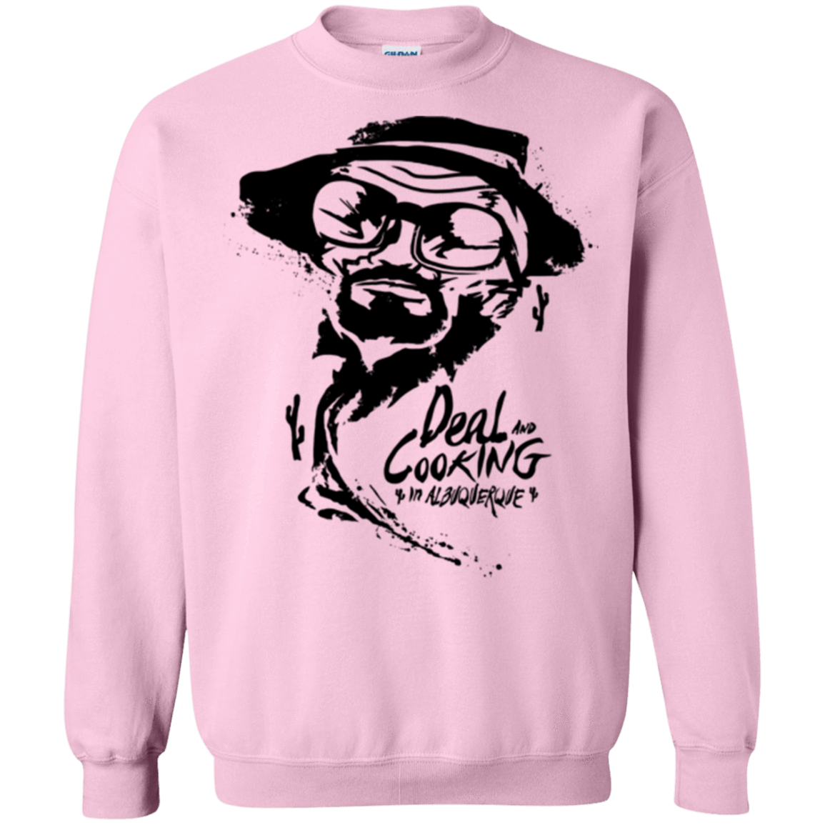 Sweatshirts Light Pink / Small Deal Cooking Crewneck Sweatshirt