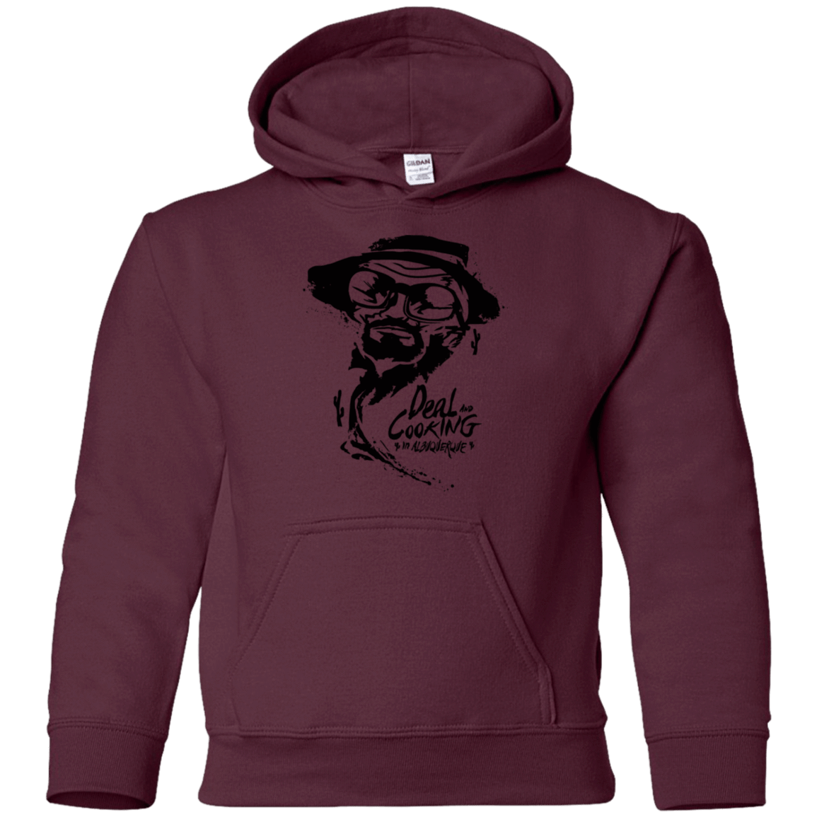 Sweatshirts Maroon / YS Deal Cooking Youth Hoodie