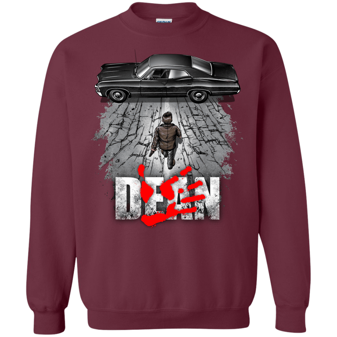 Sweatshirts Maroon / Small Dean Crewneck Sweatshirt