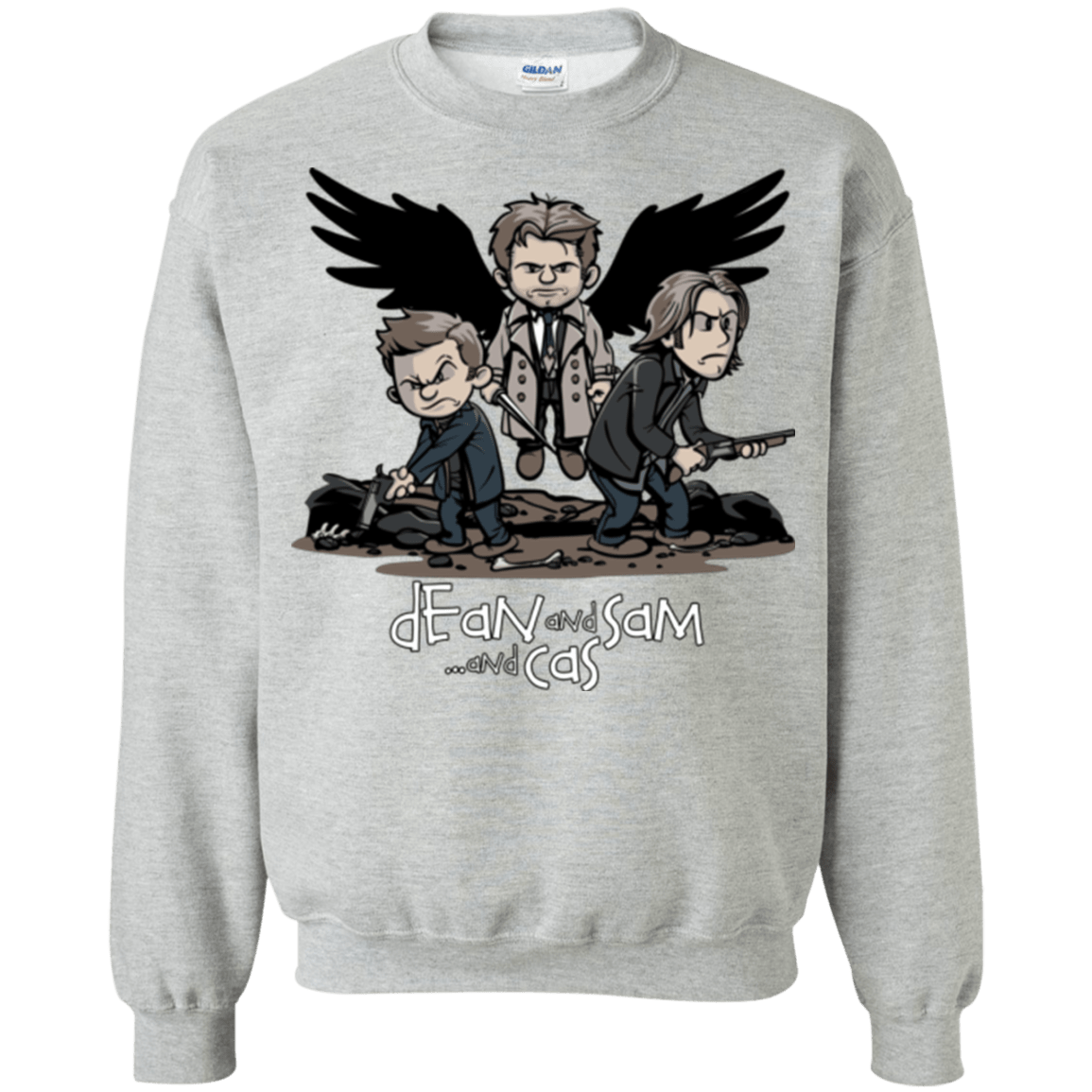 Sweatshirts Sport Grey / Small Dean Sam Cas Crewneck Sweatshirt
