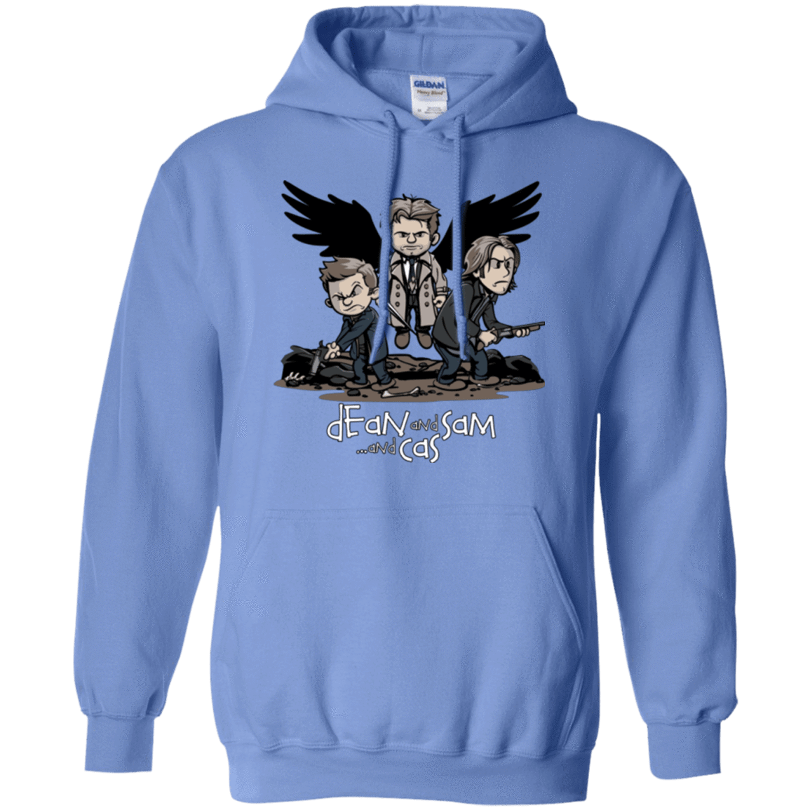 Sweatshirts Carolina Blue / Small Dean Sam Cas Pullover Hoodie