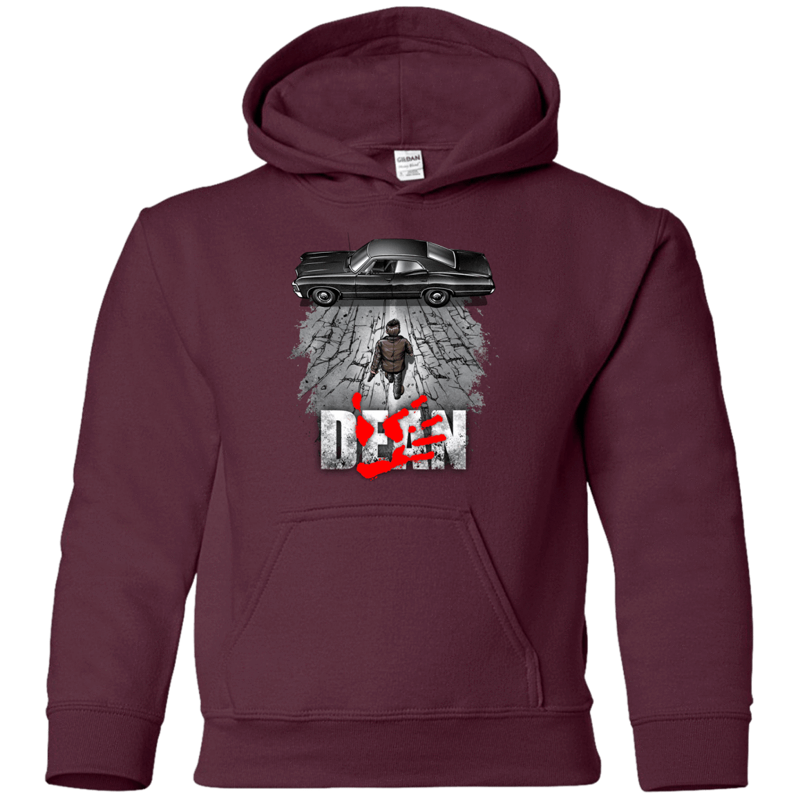 Sweatshirts Maroon / YS Dean Youth Hoodie