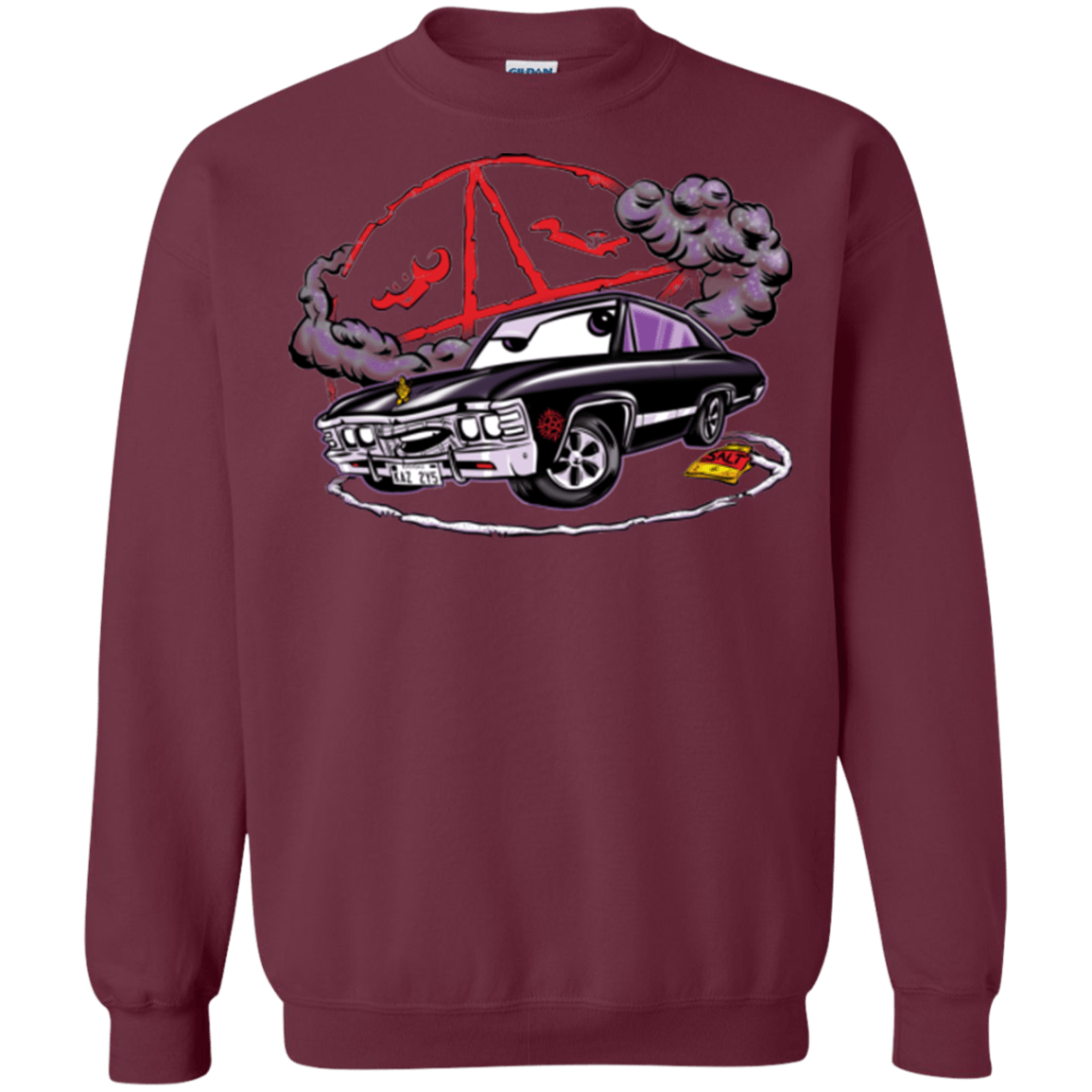 Sweatshirts Maroon / Small Deans Baby Crewneck Sweatshirt
