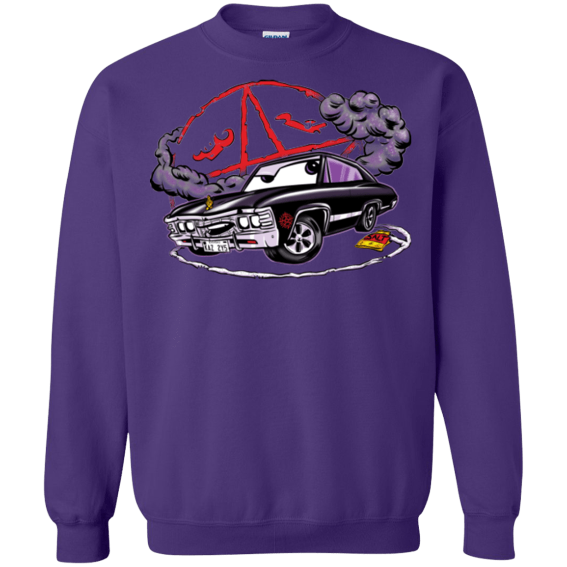 Sweatshirts Purple / Small Deans Baby Crewneck Sweatshirt