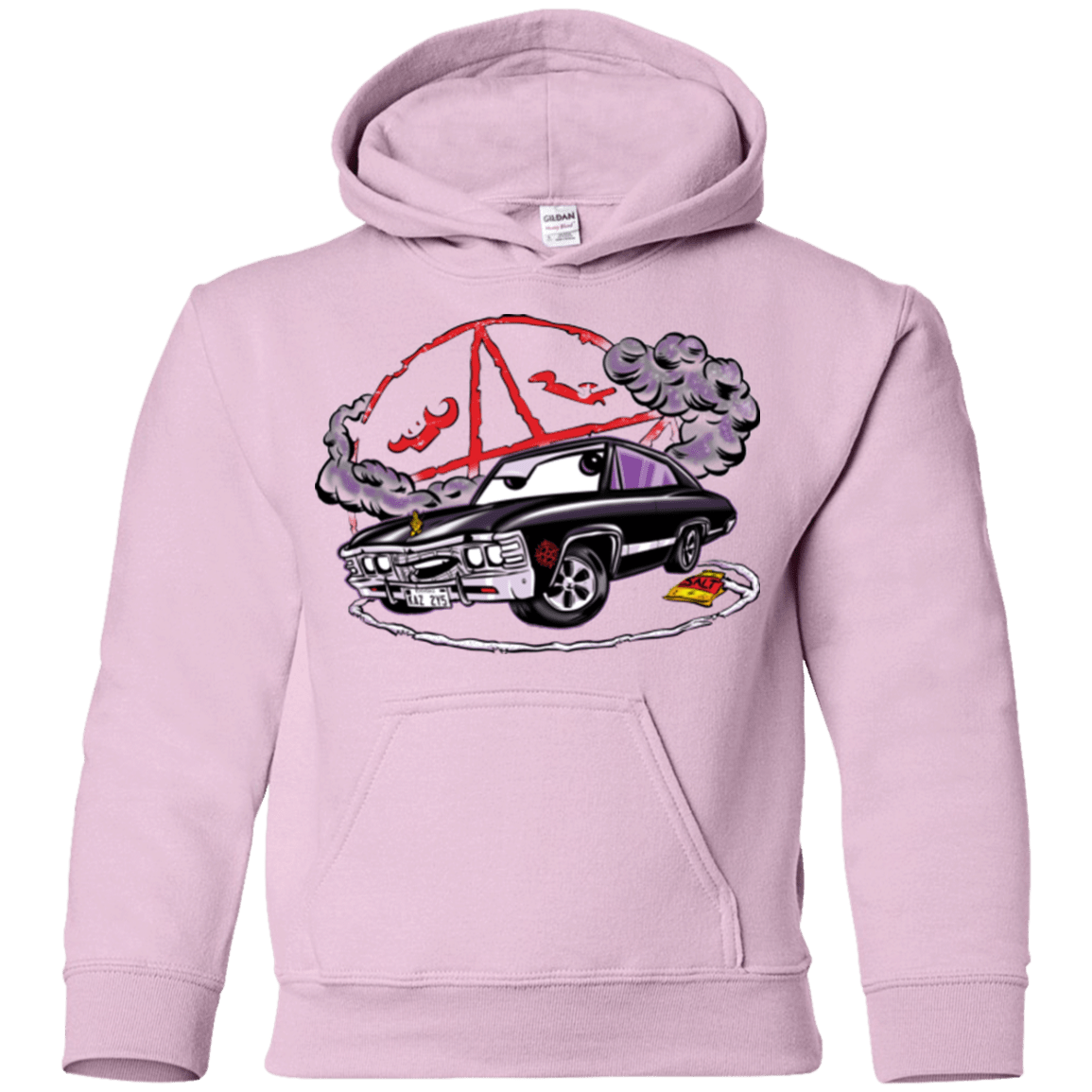 Sweatshirts Light Pink / YS Deans Baby Youth Hoodie