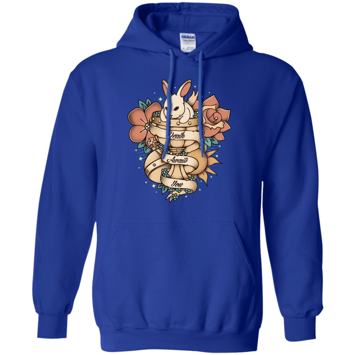 Sweatshirts Royal / Small Death Awaits You Pullover Hoodie