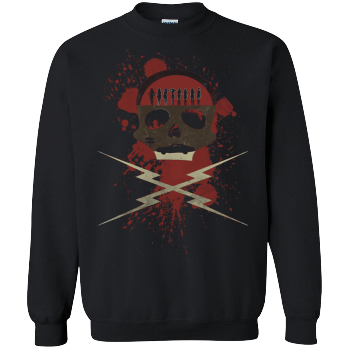 Sweatshirts Black / Small Death Car Crewneck Sweatshirt