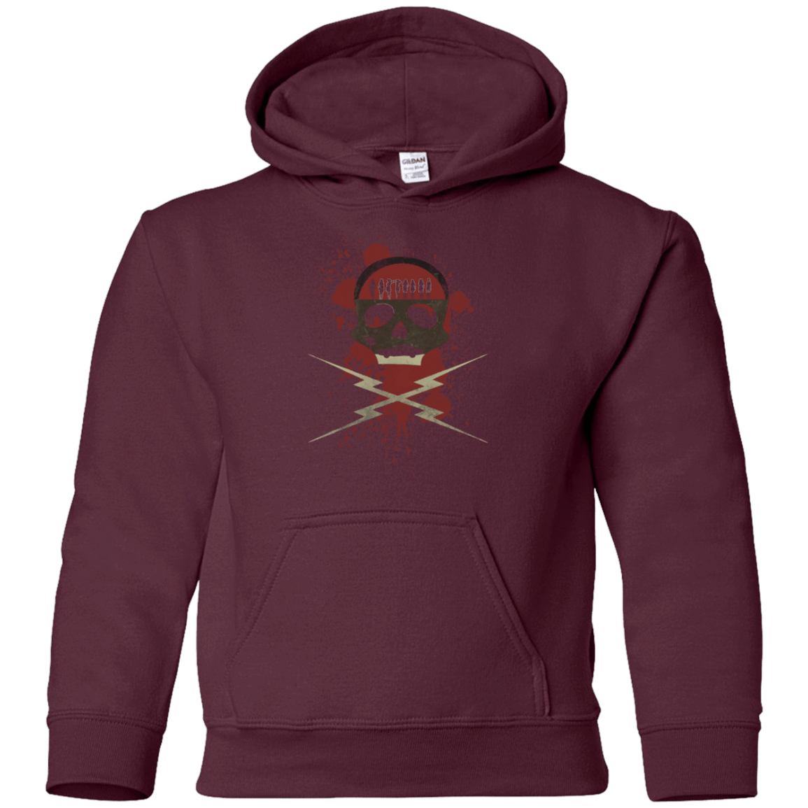 Sweatshirts Maroon / YS Death Car Youth Hoodie