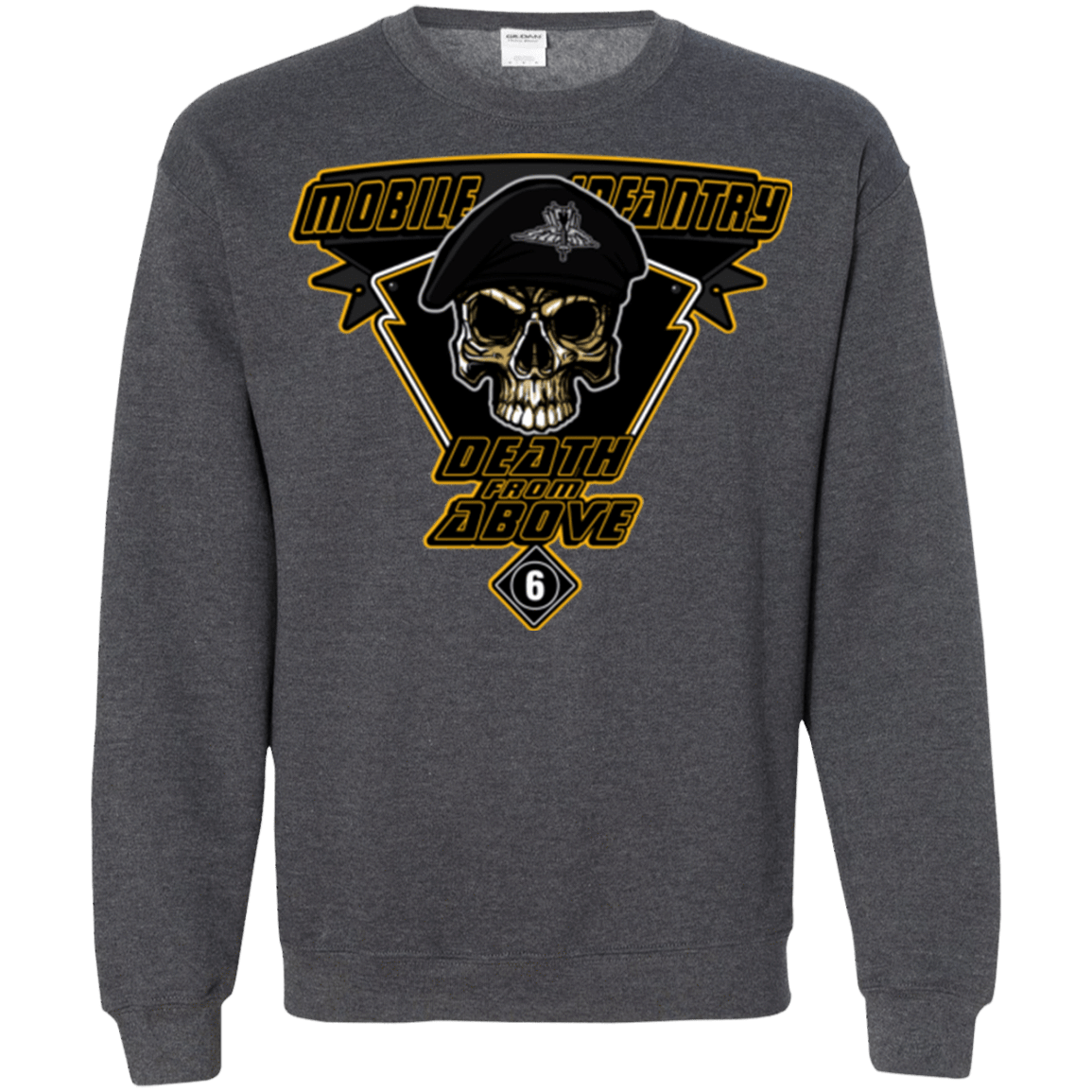 Sweatshirts Dark Heather / Small Death From Above Crewneck Sweatshirt