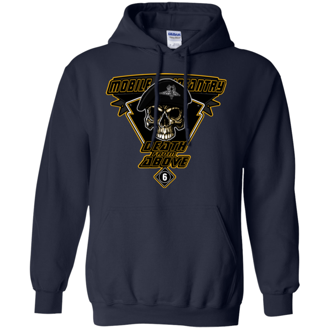 Sweatshirts Navy / Small Death From Above Pullover Hoodie