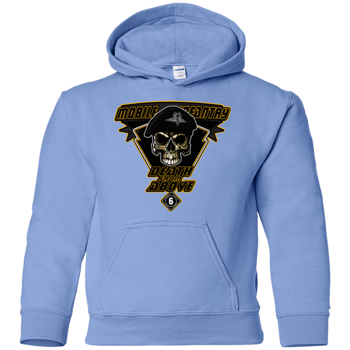 Sweatshirts Carolina Blue / YS Death From Above Youth Hoodie