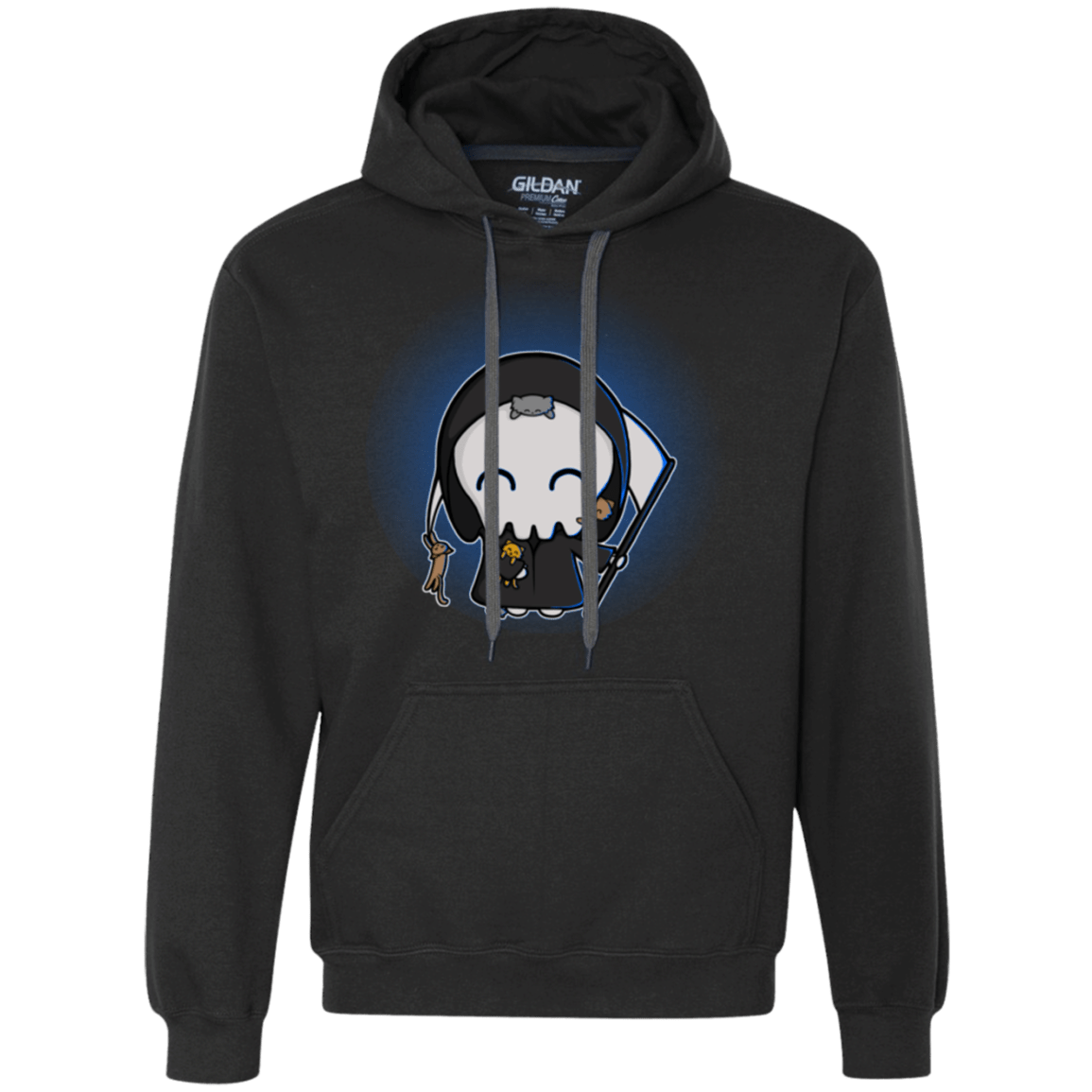 Sweatshirts Black / Small Death Loves Cats Premium Fleece Hoodie