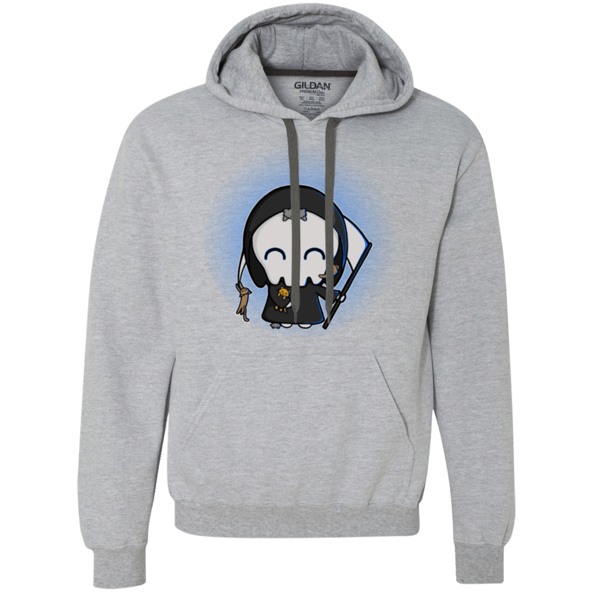 Sweatshirts Sport Grey / Small Death Loves Cats Premium Fleece Hoodie