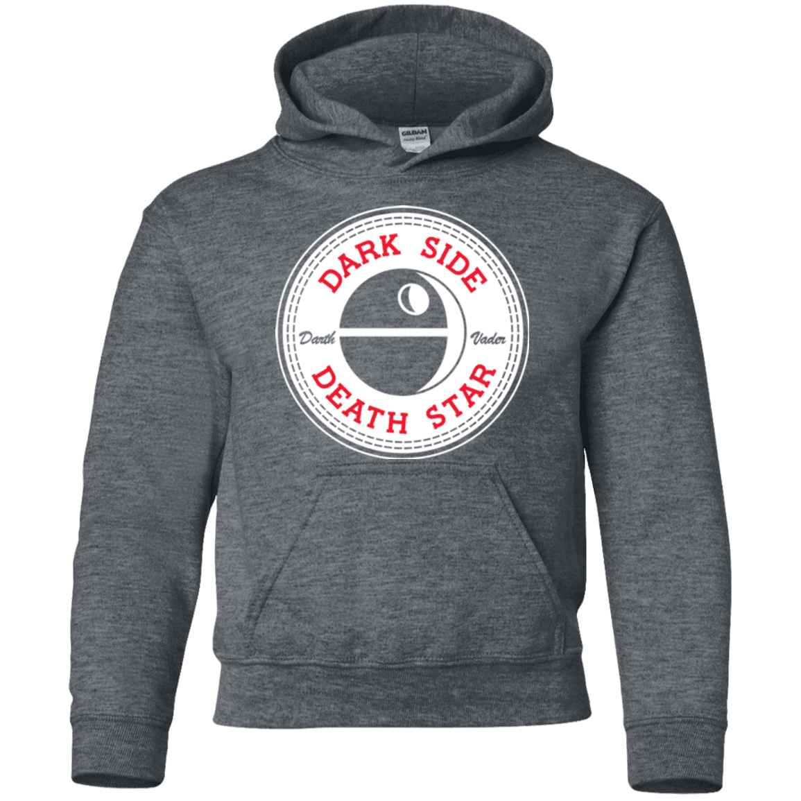 Sweatshirts Dark Heather / YS Death Star Youth Hoodie
