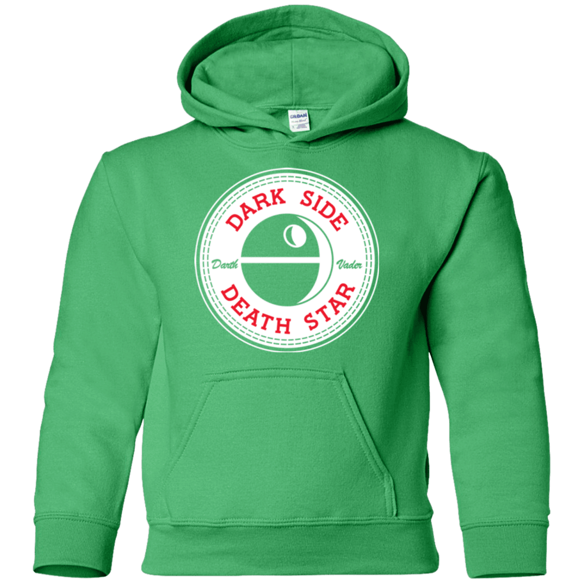 Sweatshirts Irish Green / YS Death Star Youth Hoodie