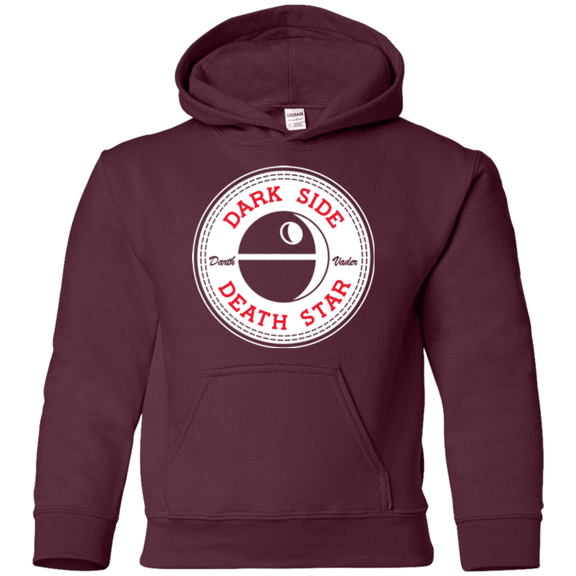 Sweatshirts Maroon / YS Death Star Youth Hoodie
