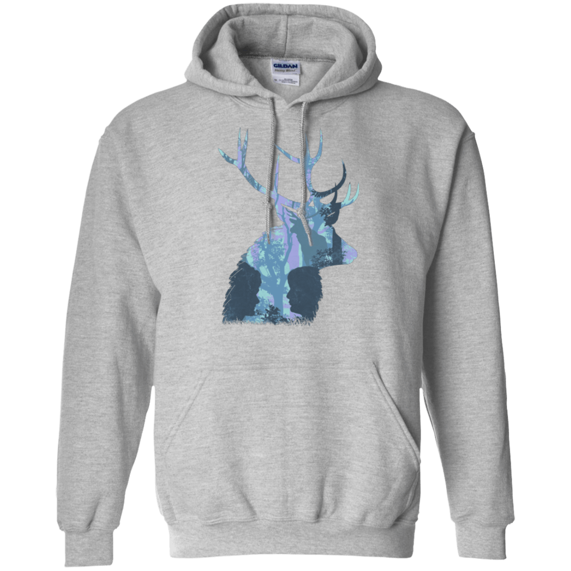 Sweatshirts Sport Grey / Small Deer Cannibal Pullover Hoodie