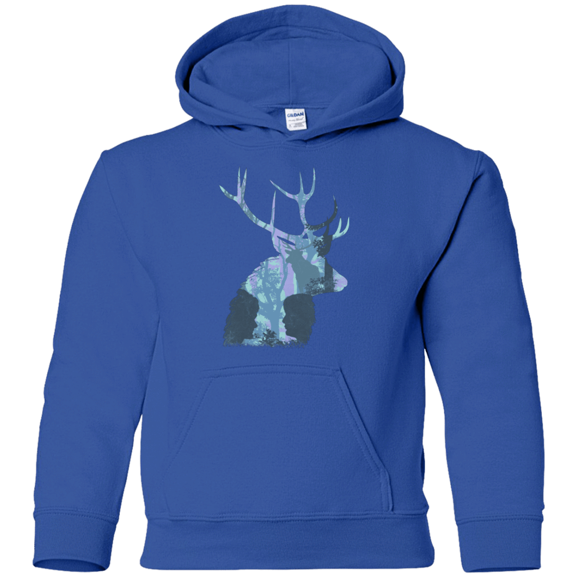Sweatshirts Royal / YS Deer Cannibal Youth Hoodie