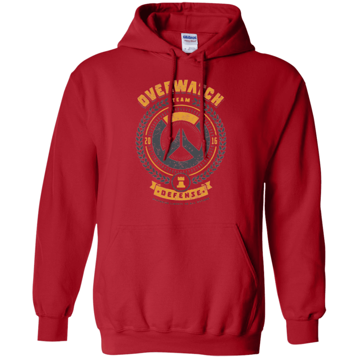 Sweatshirts Red / Small Defense Team Pullover Hoodie