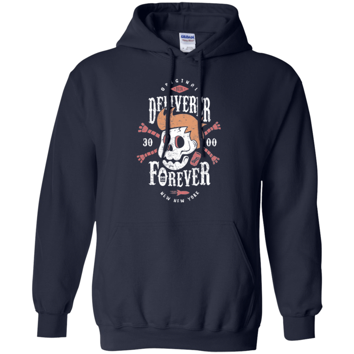 Sweatshirts Navy / Small Deliverer Forever Pullover Hoodie