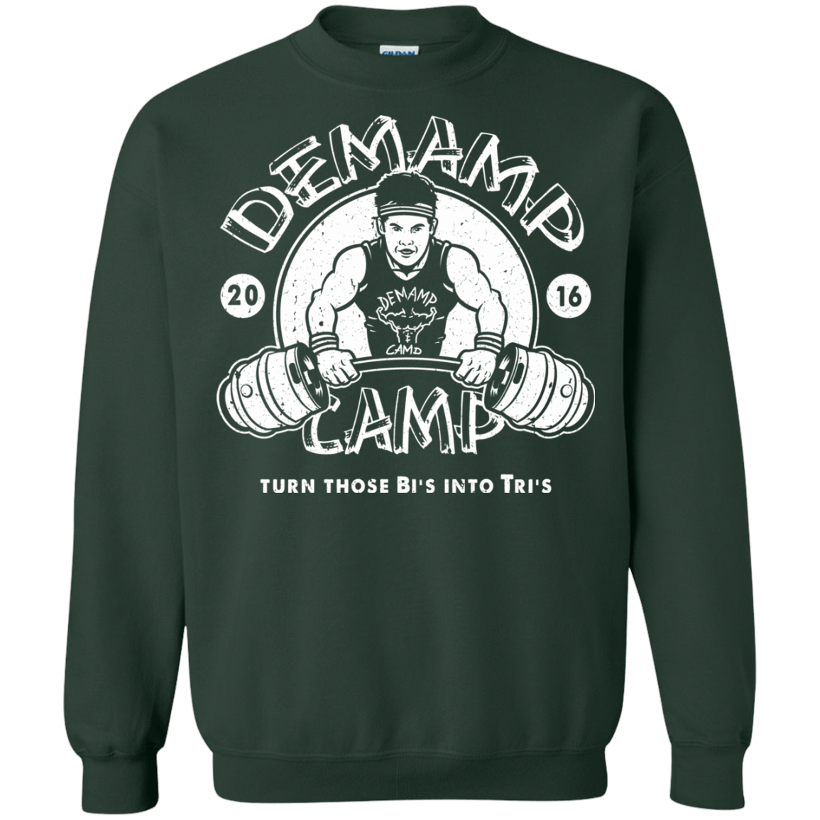 Sweatshirts Forest Green / Small Demamp Camp Crewneck Sweatshirt