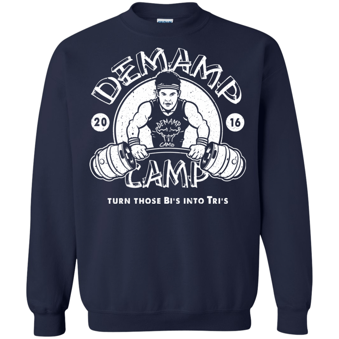 Sweatshirts Navy / Small Demamp Camp Crewneck Sweatshirt