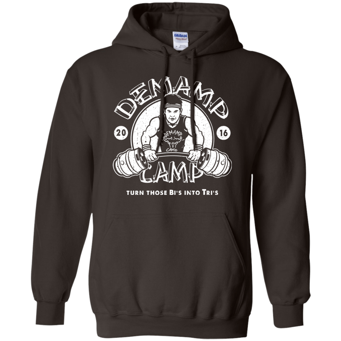 Sweatshirts Dark Chocolate / Small Demamp Camp Pullover Hoodie