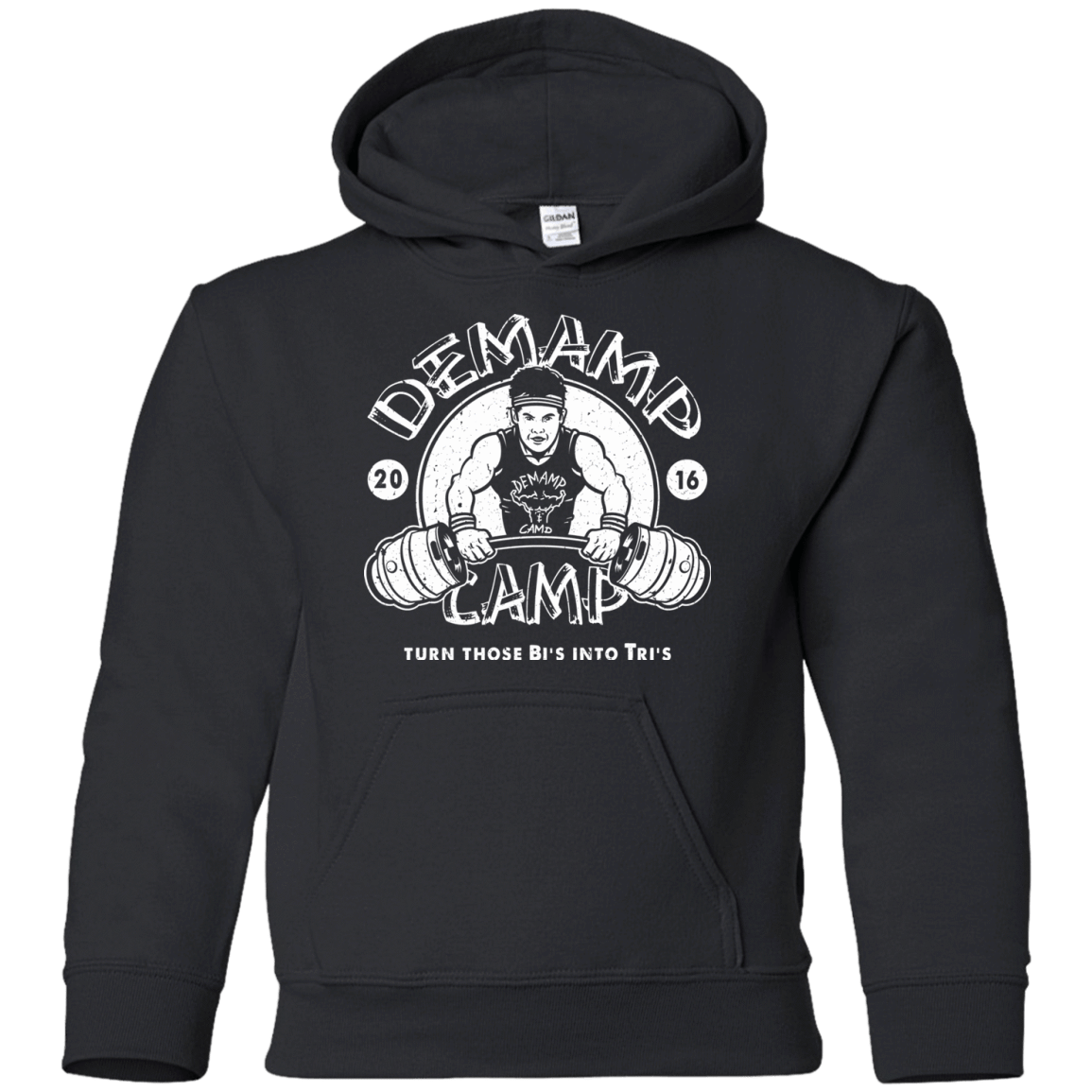 Sweatshirts Black / YS Demamp Camp Youth Hoodie