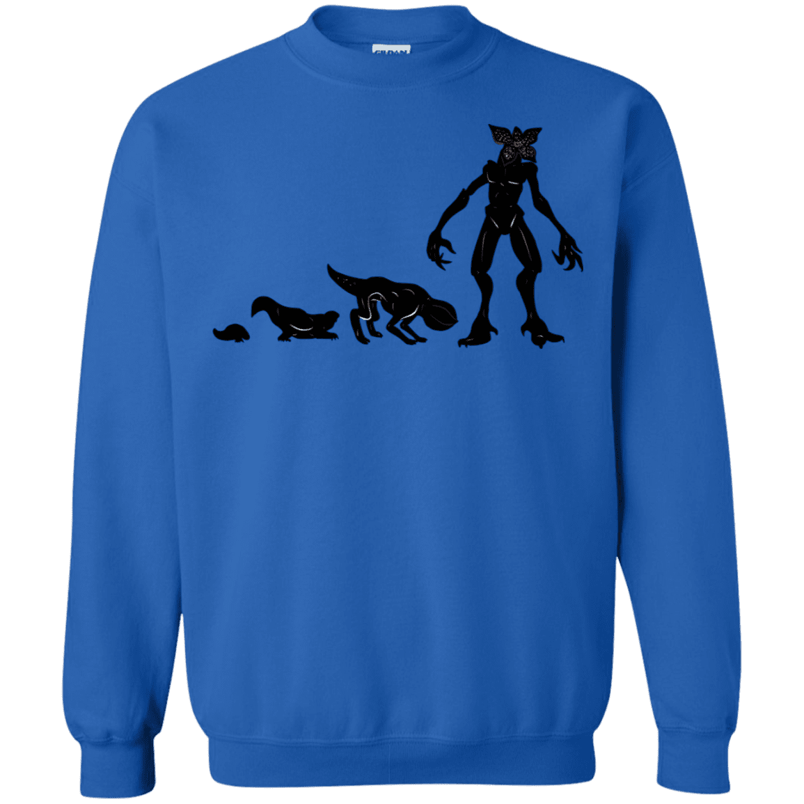 Sweatshirts Royal / S Demogorgon Evolution Crewneck Sweatshirt