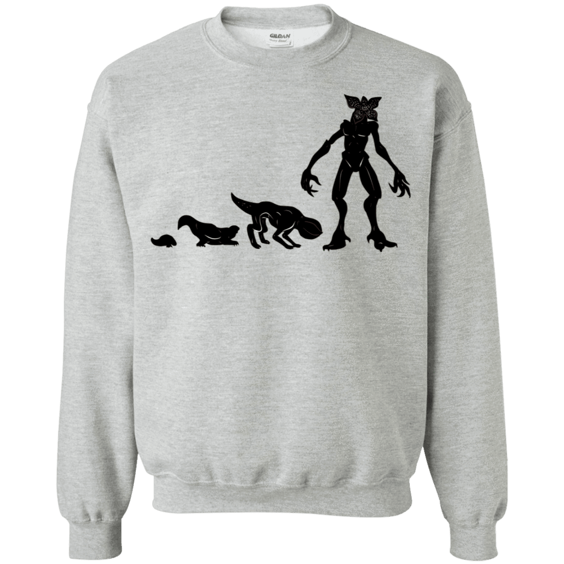 Sweatshirts Sport Grey / S Demogorgon Evolution Crewneck Sweatshirt