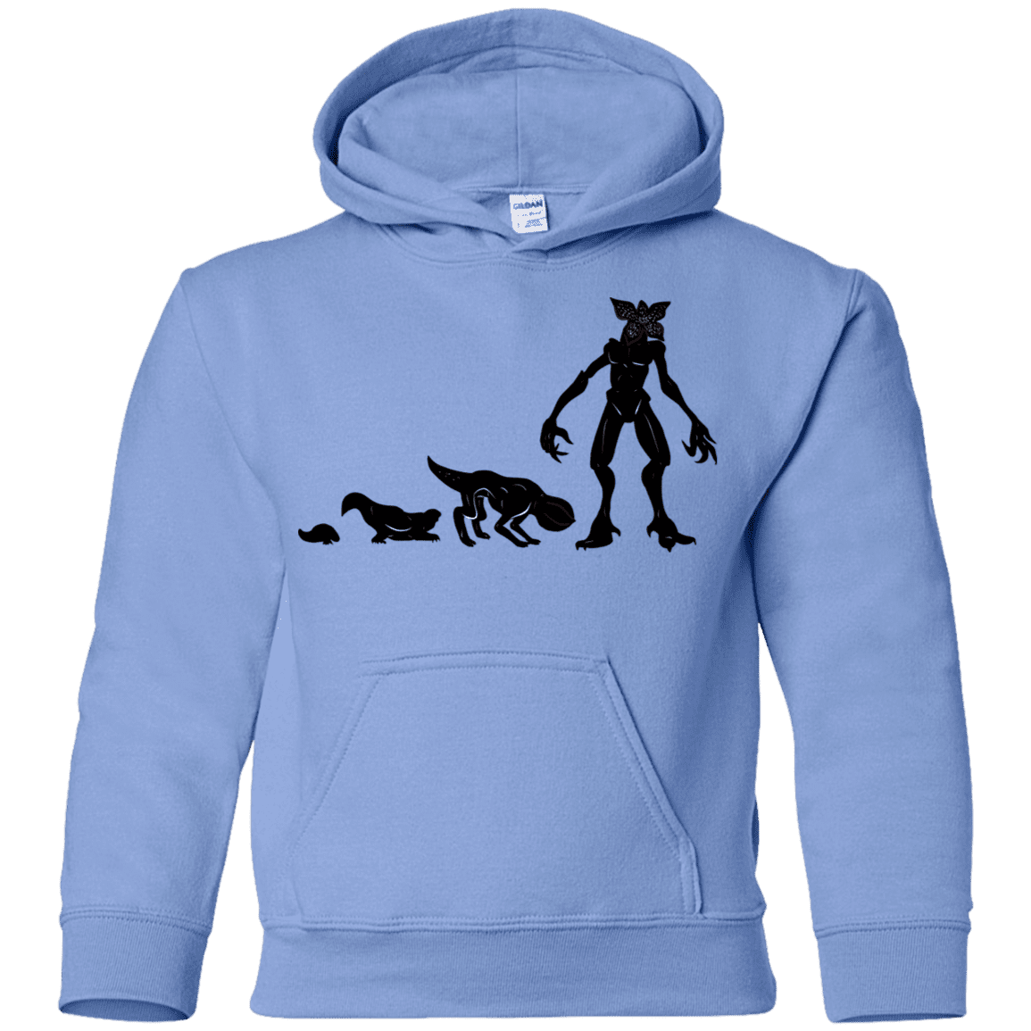 Sweatshirts Carolina Blue / YS Demogorgon Evolution Youth Hoodie
