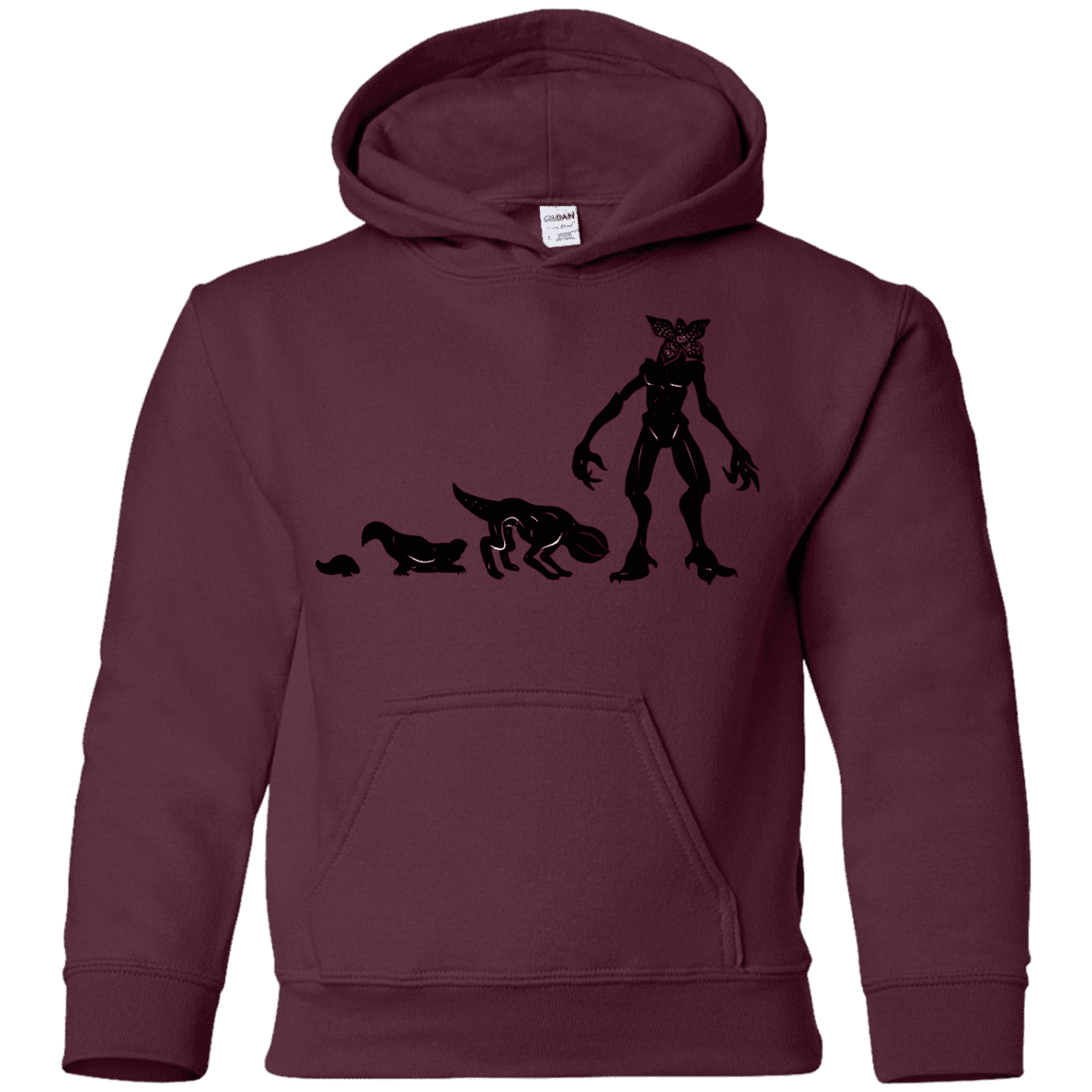 Sweatshirts Maroon / YS Demogorgon Evolution Youth Hoodie