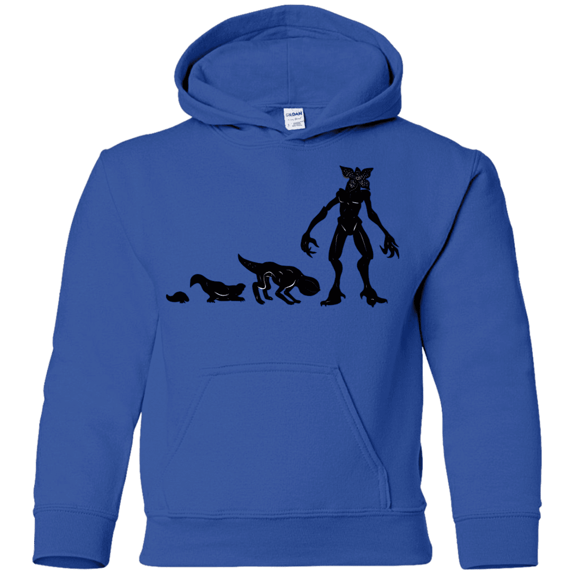Sweatshirts Royal / YS Demogorgon Evolution Youth Hoodie