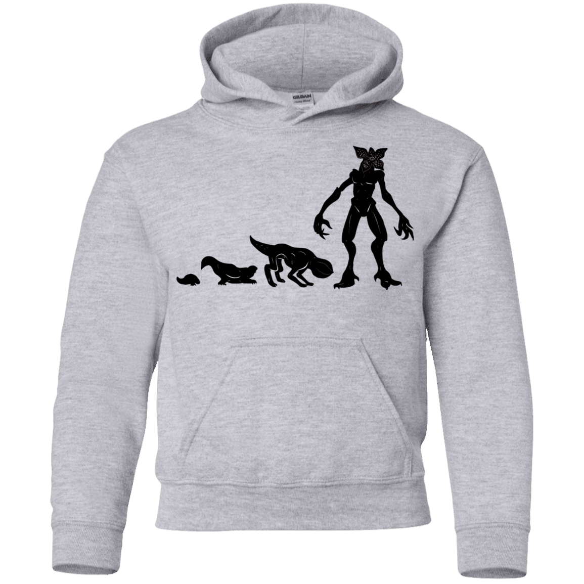 Sweatshirts Sport Grey / YS Demogorgon Evolution Youth Hoodie