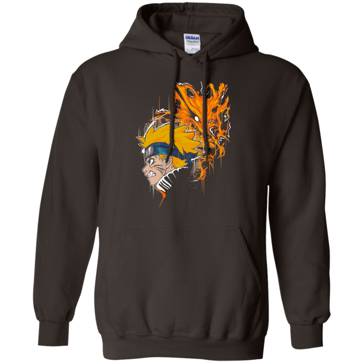 Sweatshirts Dark Chocolate / S Demon Fox Pullover Hoodie