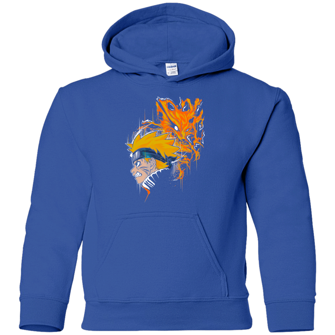 Sweatshirts Royal / YS Demon Fox Youth Hoodie