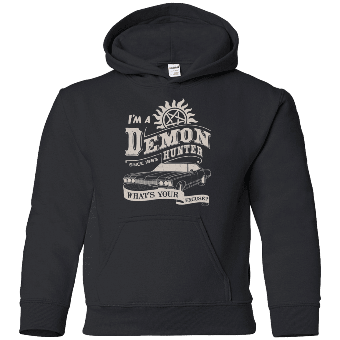 Sweatshirts Black / YS Demon Hunter (1) Youth Hoodie