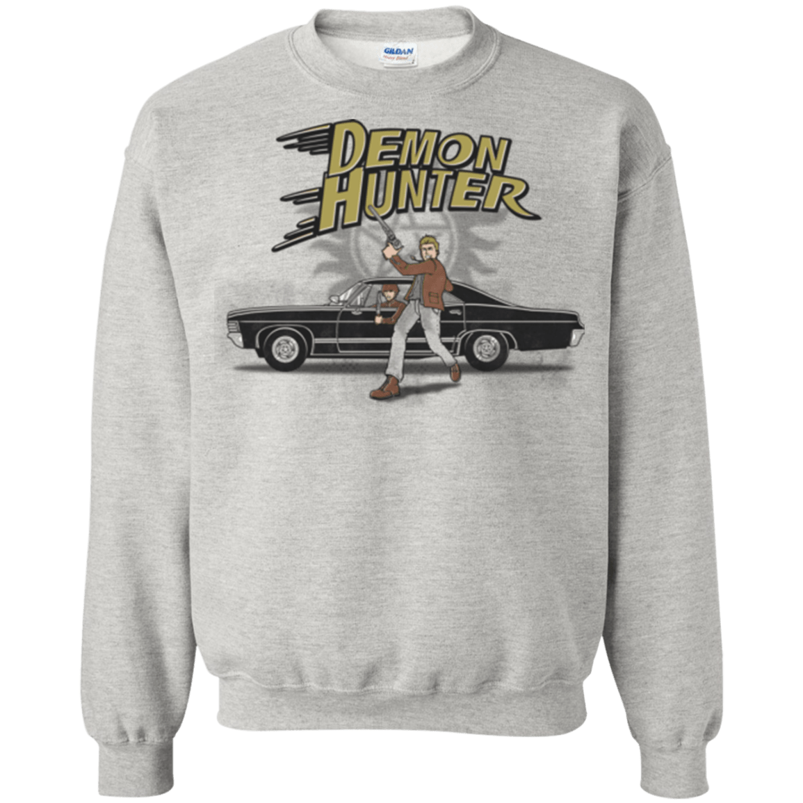 Sweatshirts Ash / Small Demon Hunter Crewneck Sweatshirt