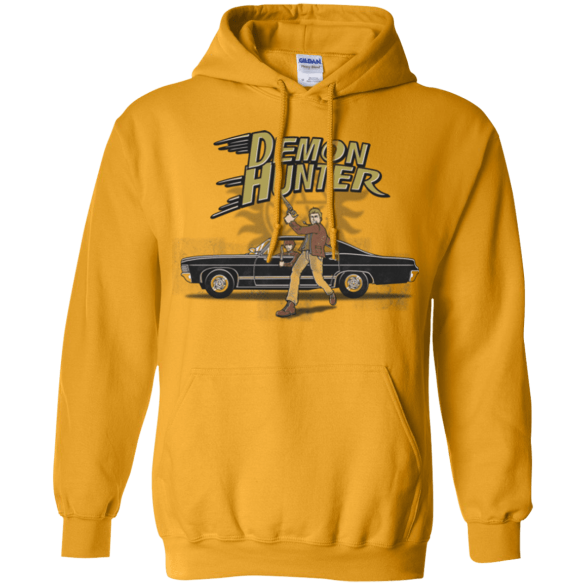 Sweatshirts Gold / Small Demon Hunter Pullover Hoodie