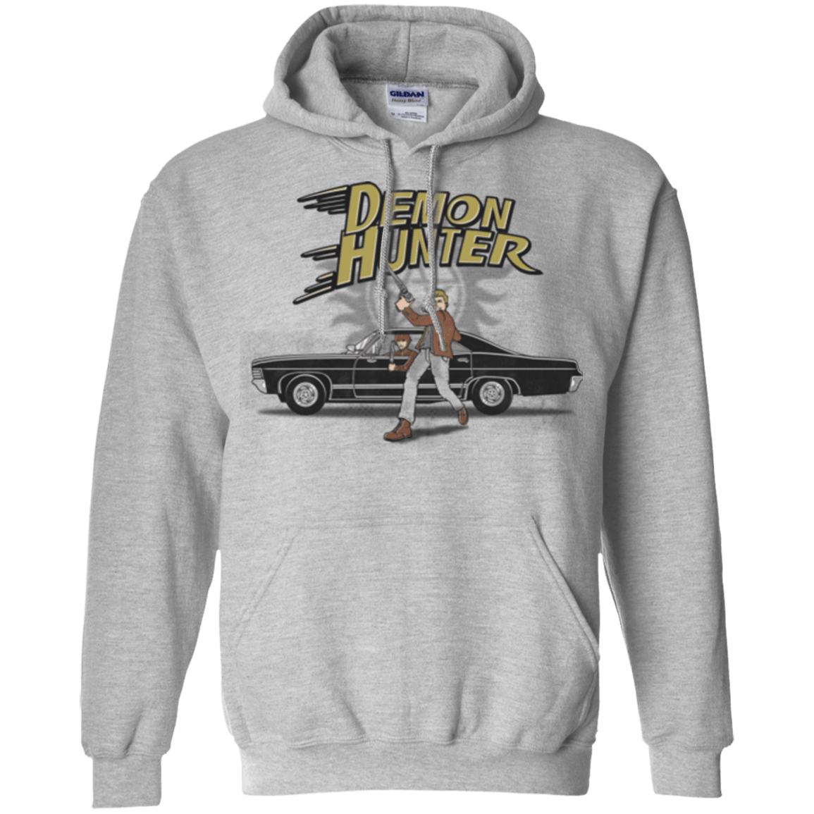 Sweatshirts Sport Grey / Small Demon Hunter Pullover Hoodie