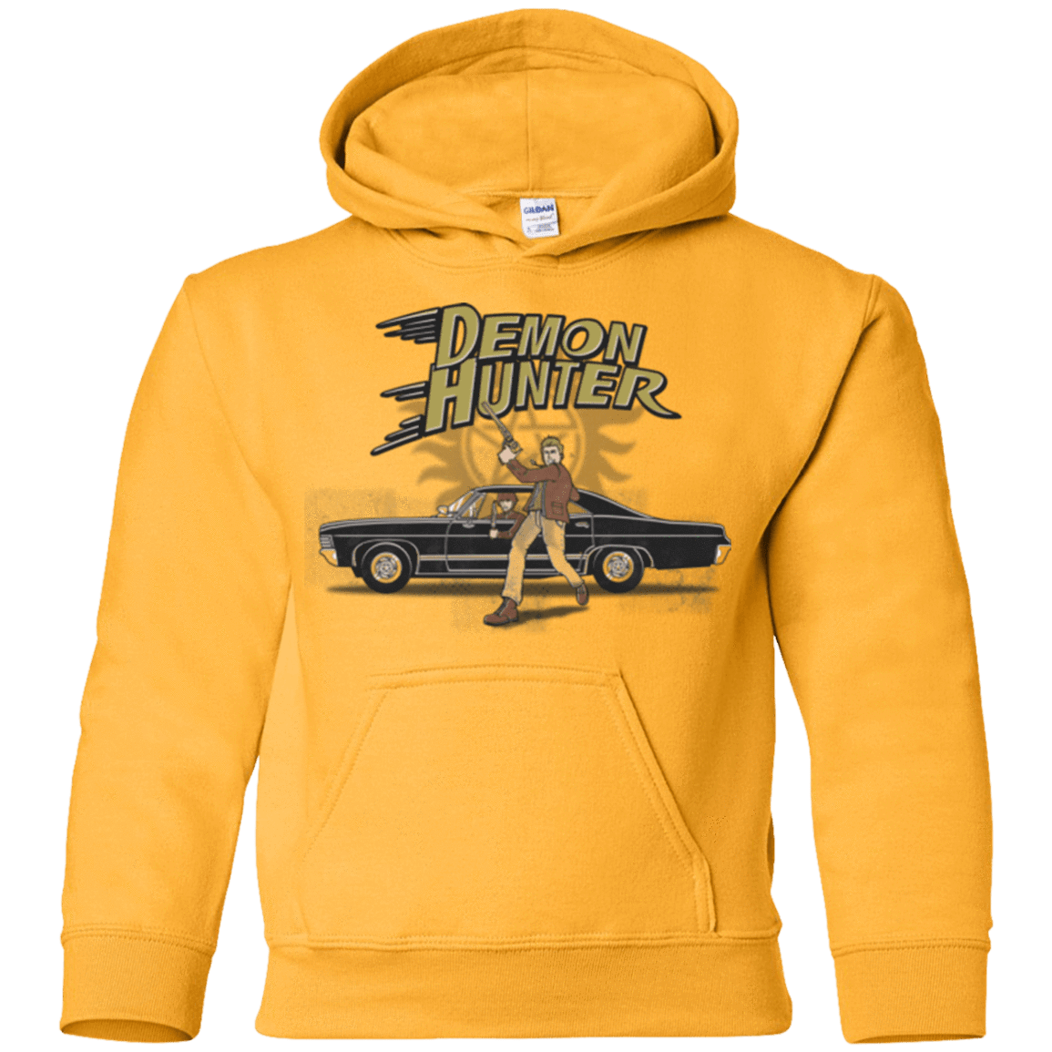 Sweatshirts Gold / YS Demon Hunter Youth Hoodie